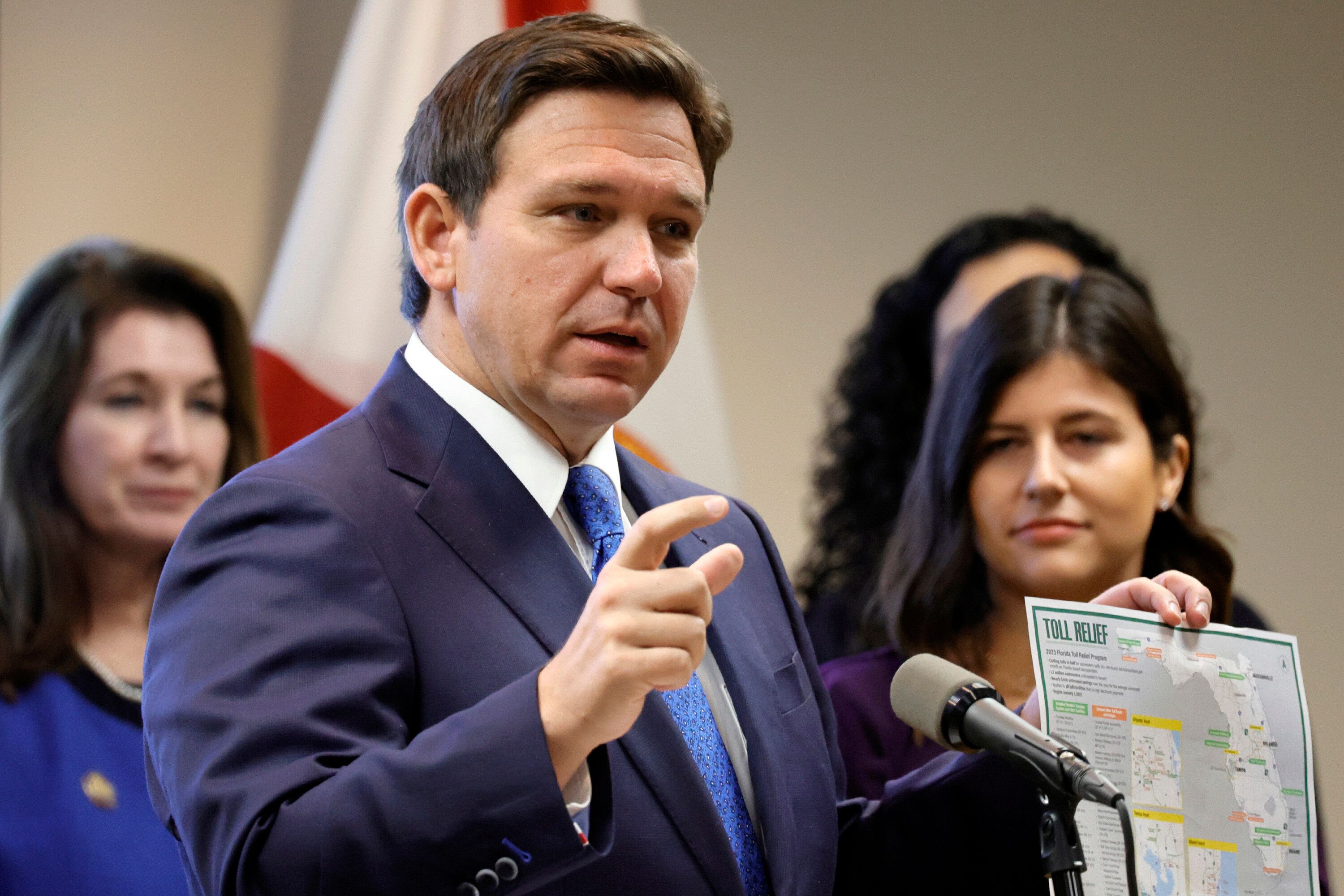 “I’m willing to sign great life legislation," DeSantis said during a Thursday evening press conference. 